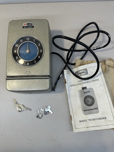 Simplex time recorder - time, co