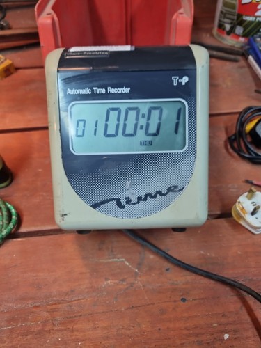 Clocking machine time - in,
