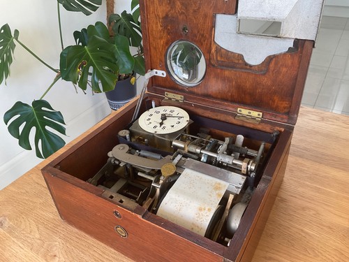 Vintage blick time recorder - recorder, co