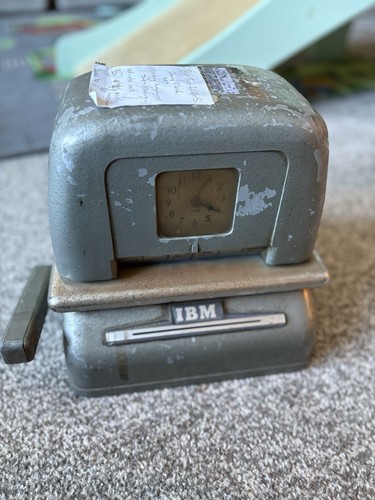 Ibm clocking machine - clocking, in