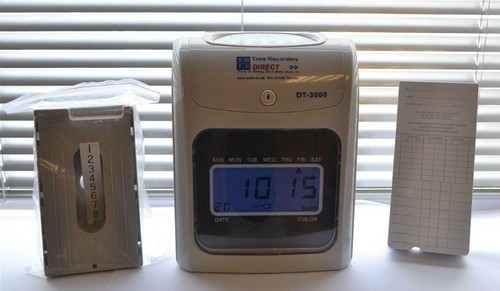 Time recorder clocking - clocking, in