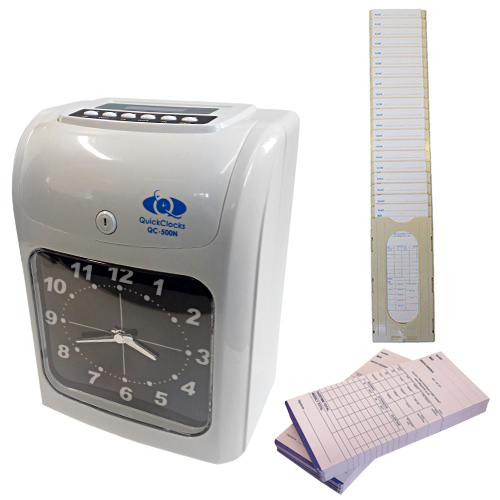 Clocking machine starter - clocking, in