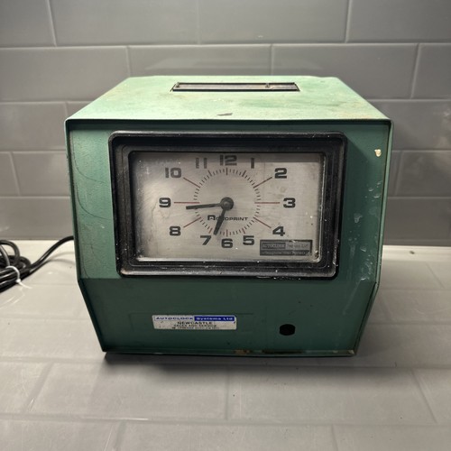 Autoprint autoclock vintage - autoprint,