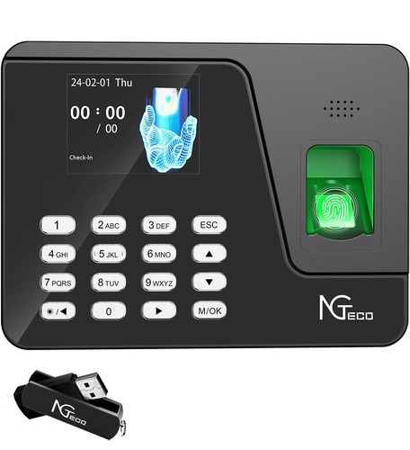 Ngteco clock machine for - in,