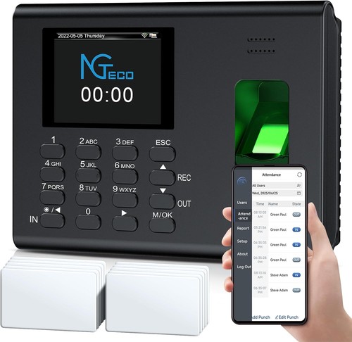 Ngteco clocking machine for - ngteco, in
